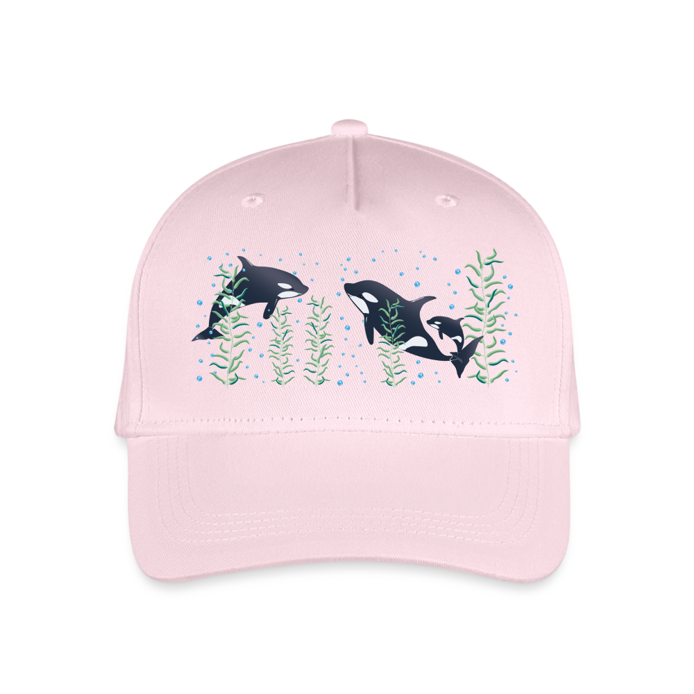 Organic Kids’ Baseball Cap - light pink