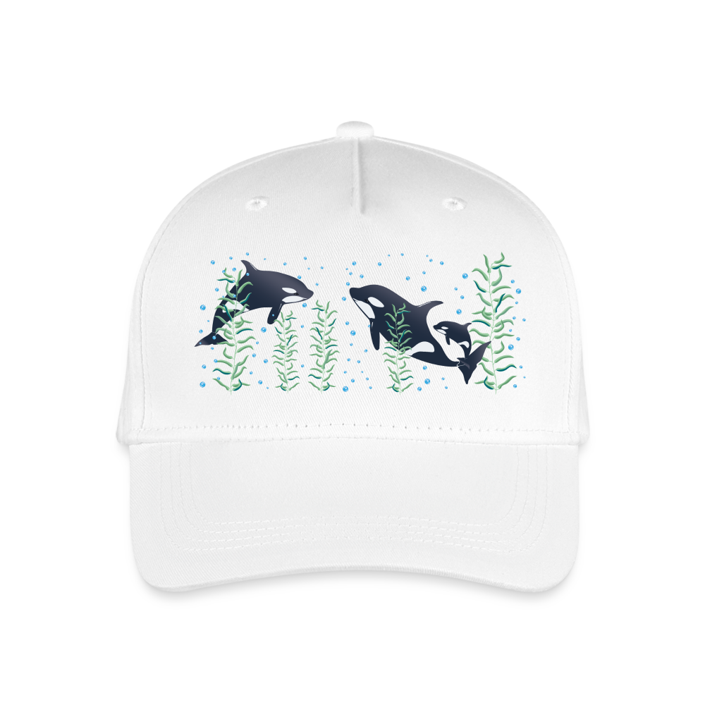 Organic Kids’ Baseball Cap - white