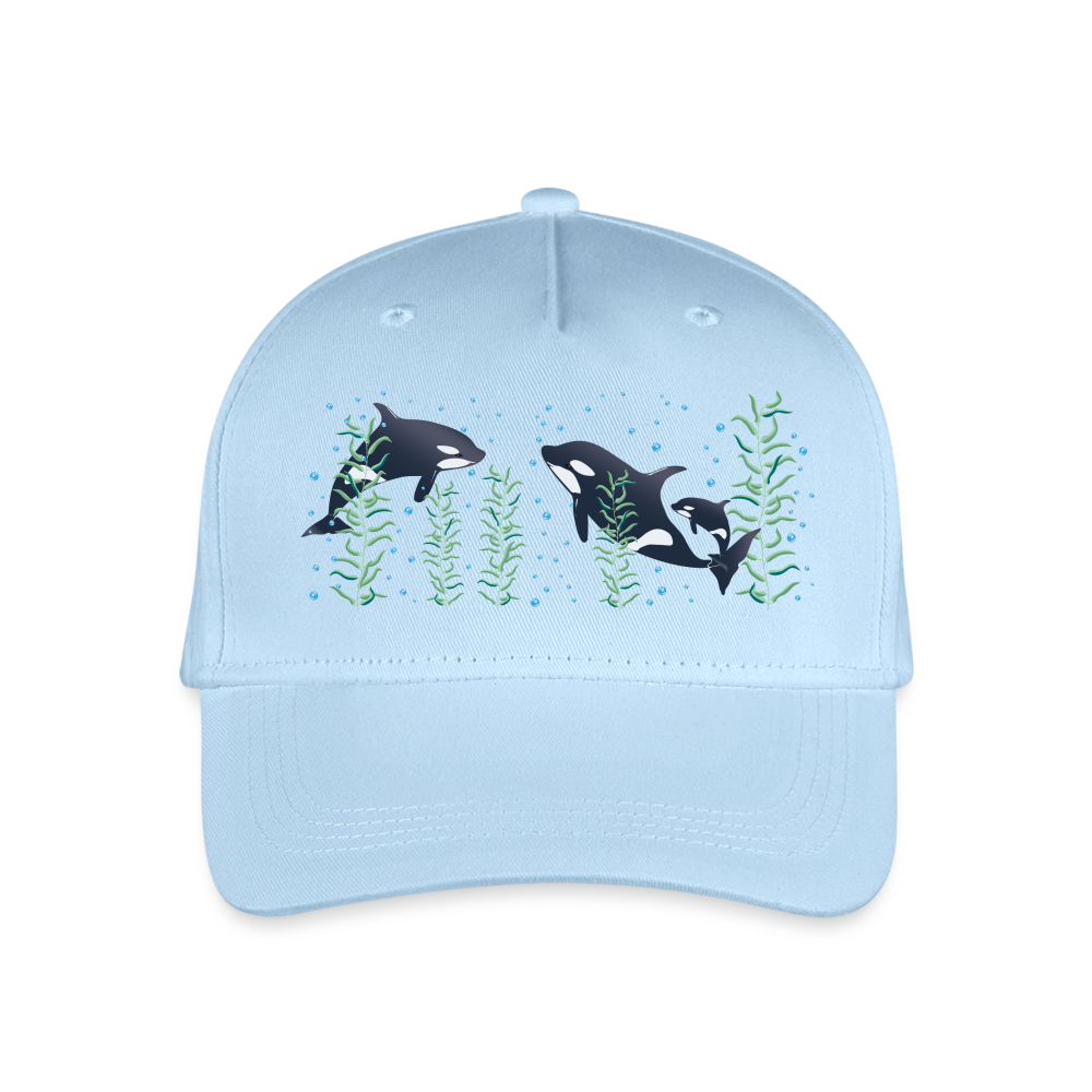 Organic Kids’ Baseball Cap - light blue